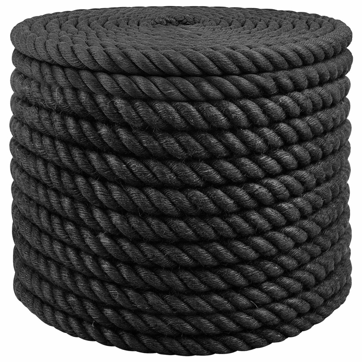 Jute Touw 20 mm Zwart 100% Tossa jute is nu te koop bij PeponiXL, paradijselijk wonen!