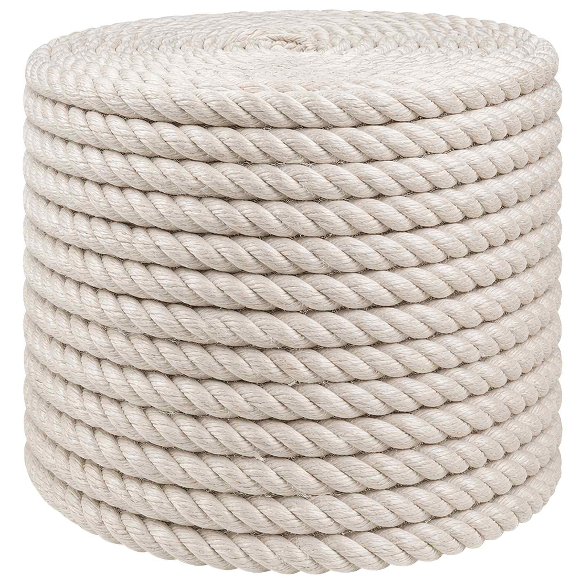 Jute Touw 10 mm Wit 100% Tossa jute is nu te koop bij PeponiXL, paradijselijk wonen!
