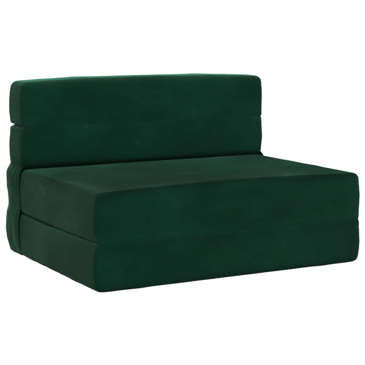Vouwsofa Bed Donkergroen 190 x 100 x 15 cm Fluweel is nu te koop bij PeponiXL, paradijselijk wonen!