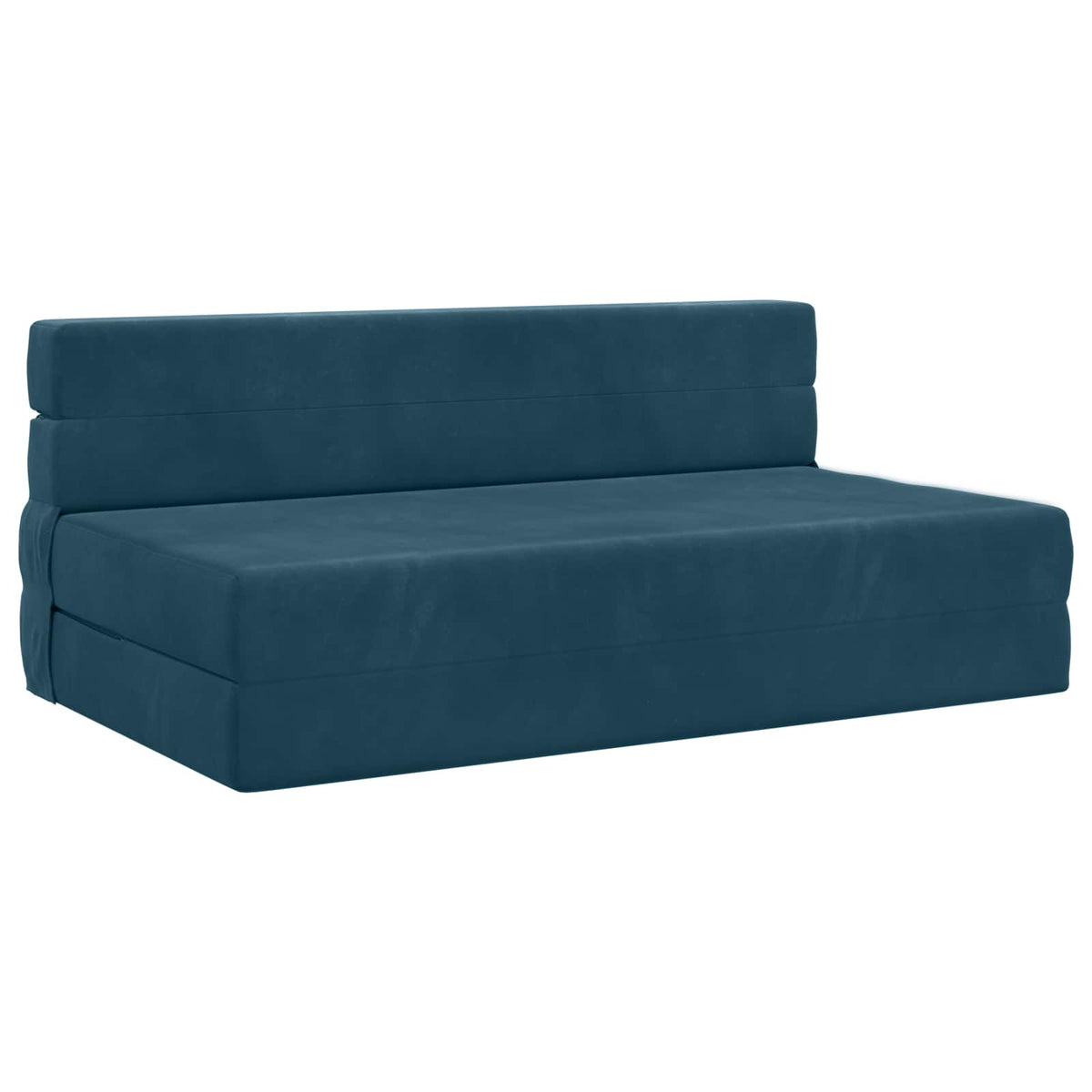 Vouwsofa Bed Blauw 203 x 152 x 15 cm Fluweel is nu te koop bij PeponiXL, paradijselijk wonen!