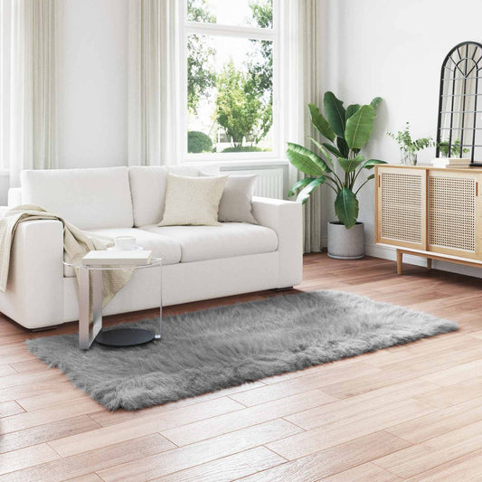 Tapijt van imitatie TAFALLA Grijs 80 x 200 cm Polyester is nu te koop bij PeponiXL, paradijselijk wonen!