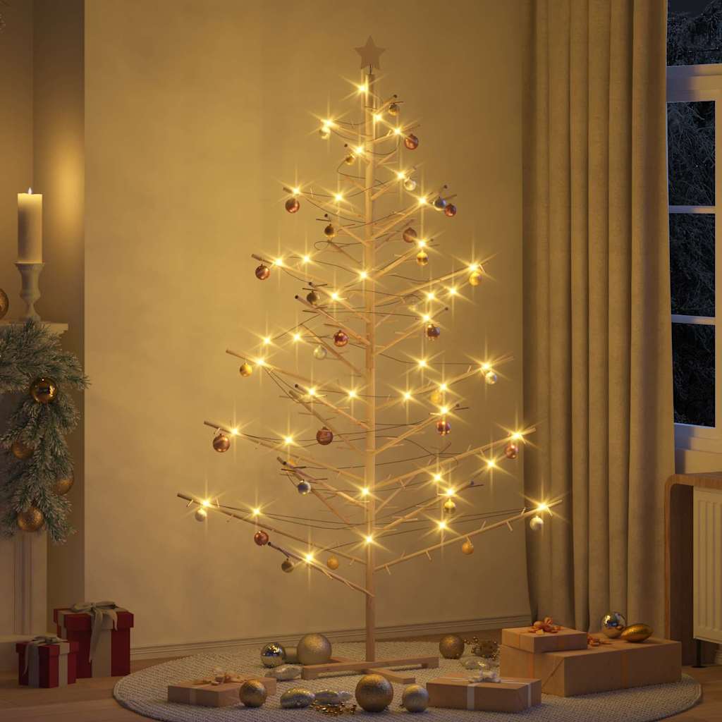 Houten kerstboom Naturel 210 cm Massief grenenhout is nu te koop bij PeponiXL, paradijselijk wonen!