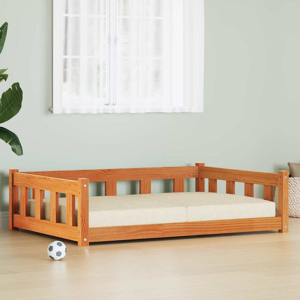 Hondenbed Wasbruin 100 x 70 x 28 cm Massief grenenhout is nu te koop bij PeponiXL, paradijselijk wonen!