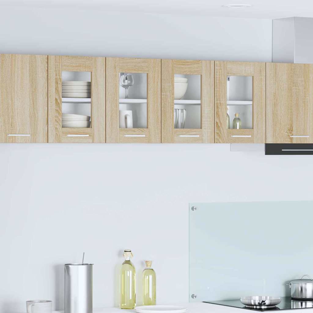 Hangkast Sonoma Eiken 60 x 31 x 40 cm Bewerkt hout is nu te koop bij PeponiXL, paradijselijk wonen!