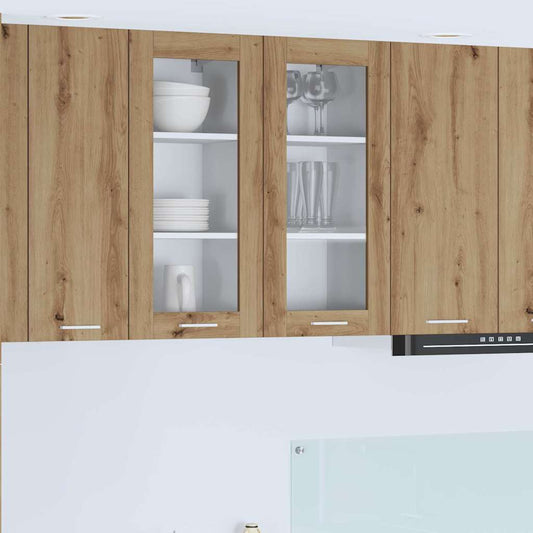 Hangkast Artisan Eiken 40 x 31 x 80 cm Bewerkt hout is nu te koop bij PeponiXL, paradijselijk wonen!