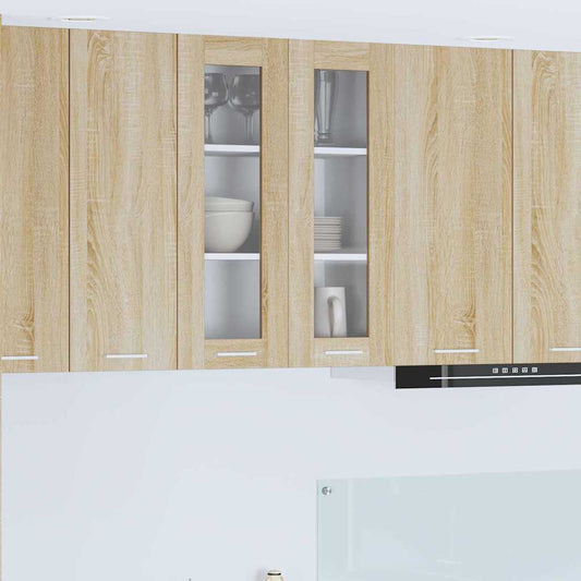 Hangkast Sonoma Eiken 60 x 31 x 80 cm Bewerkt hout is nu te koop bij PeponiXL, paradijselijk wonen!