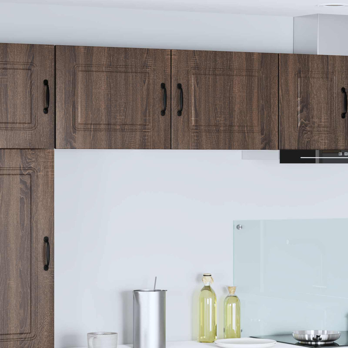 Vaatwasserpaneel Kalmar 2 pcs Bruin Eiken 50 x 31 x 40 cm is nu te koop bij PeponiXL, paradijselijk wonen!