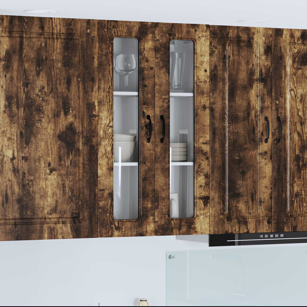Vaatwasserpaneel Kalmar Gerookt eiken 60 x 31 x 100 cm is nu te koop bij PeponiXL, paradijselijk wonen!