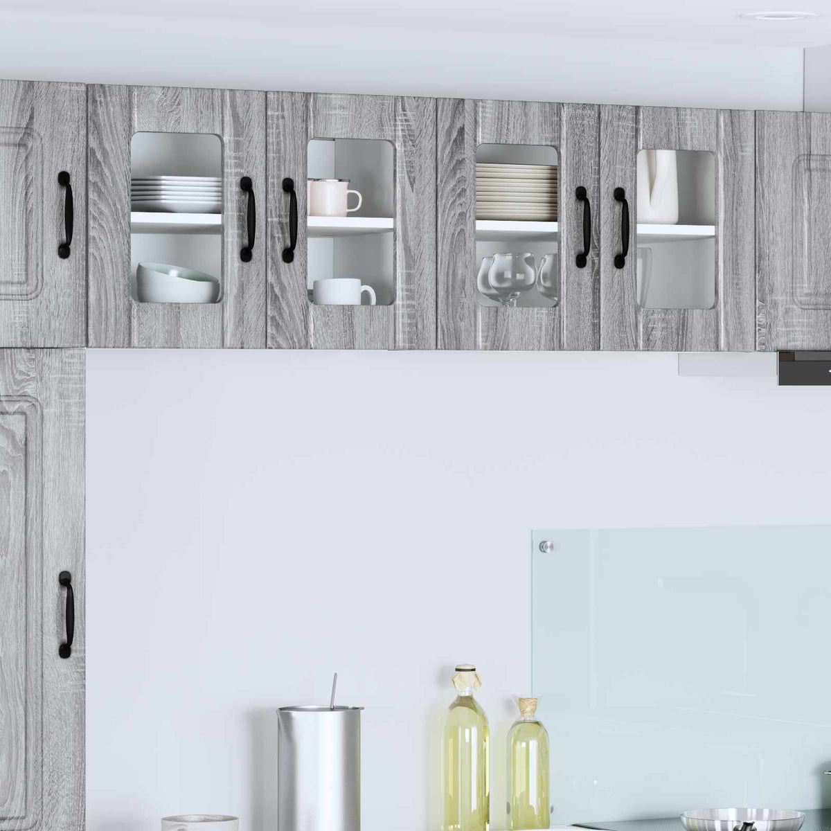 Vaatwasserpaneel Lucca 2 pcs Grijs sonoma 60 x 31 x 40 cm is nu te koop bij PeponiXL, paradijselijk wonen!