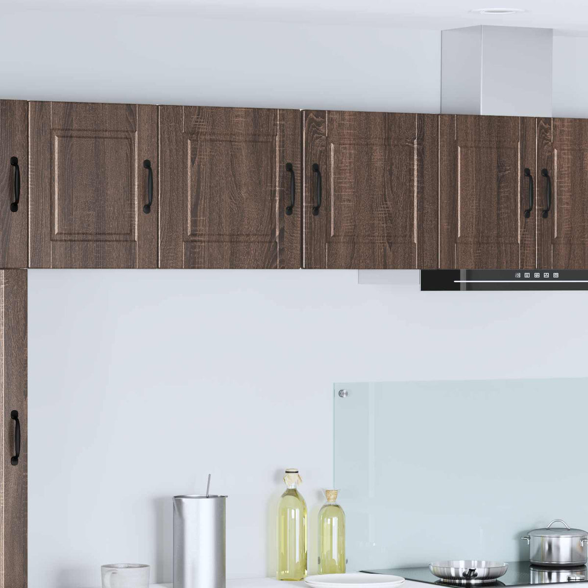 Vaatwasserpaneel Bruin Eiken 40 x 31 x 40 cm Bewerkt hout is nu te koop bij PeponiXL, paradijselijk wonen!
