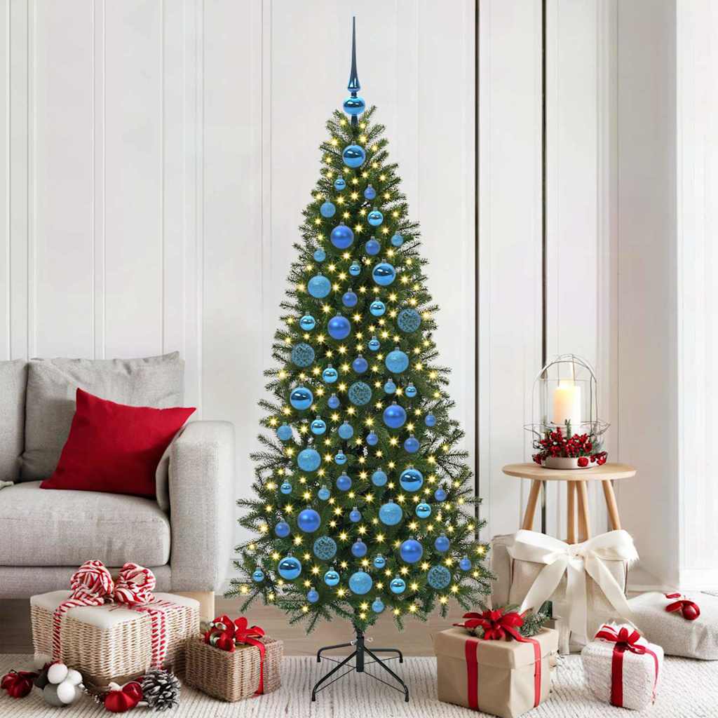 Kerstbal Set met 300 LED 120 pcs Blauw Kunststof is nu te koop bij PeponiXL, paradijselijk wonen!