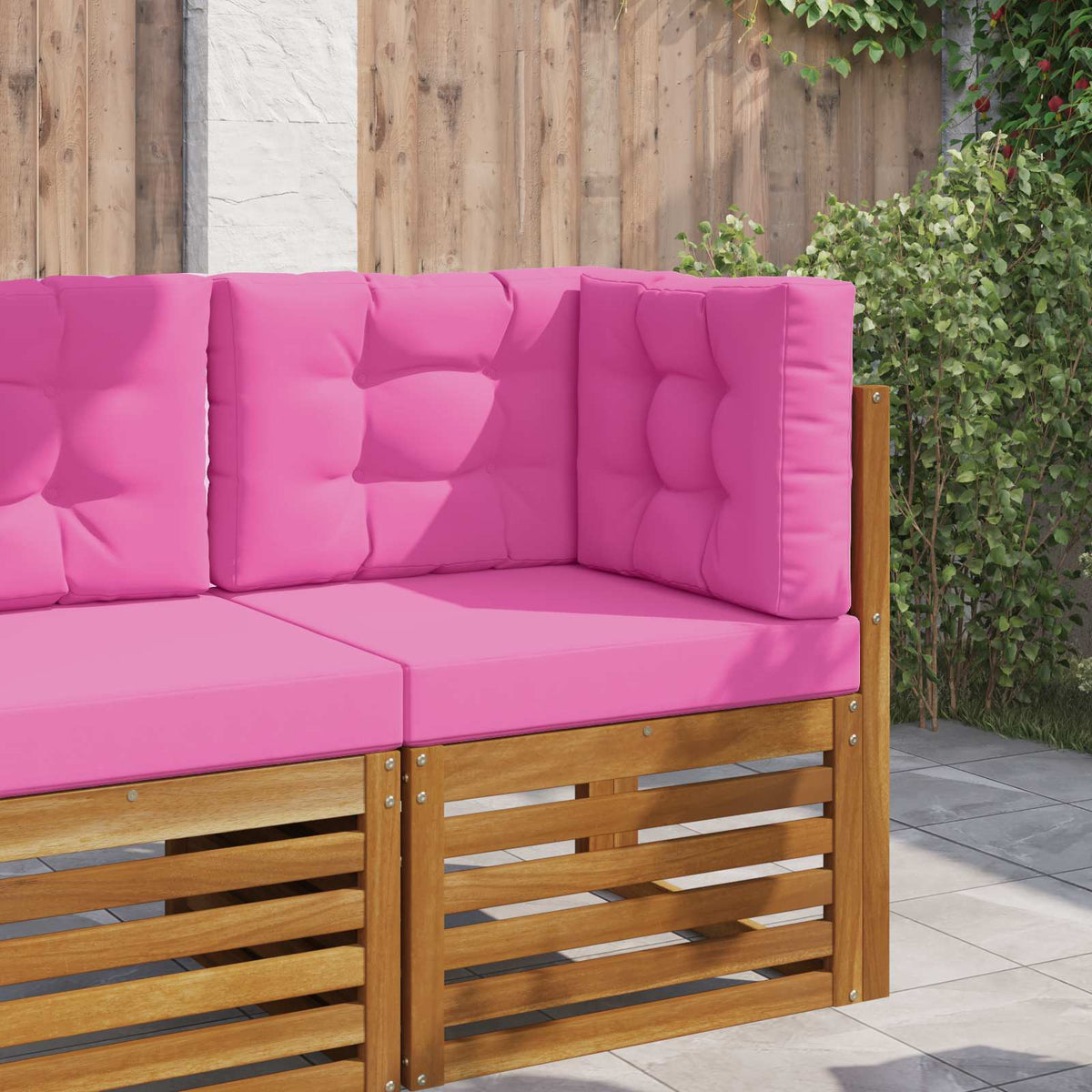 Buiten bankkussen 3 pcs Roze Polyester is nu te koop bij PeponiXL, paradijselijk wonen!