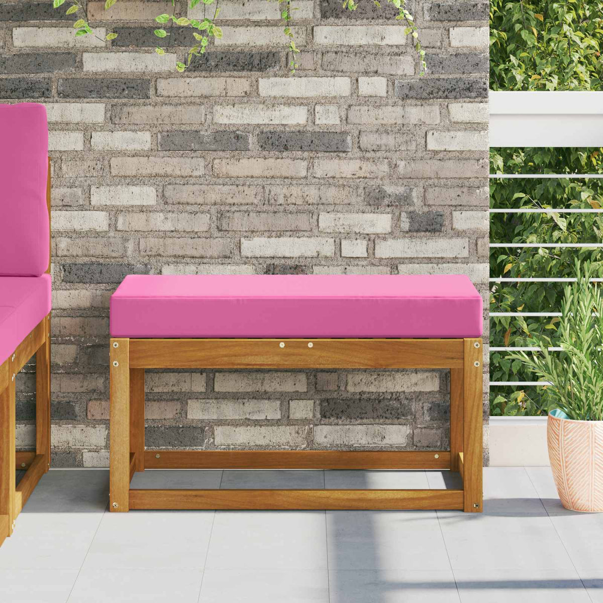 Zitkussen Roze 80 x 40 x 8 cm 100% Polyester is nu te koop bij PeponiXL, paradijselijk wonen!