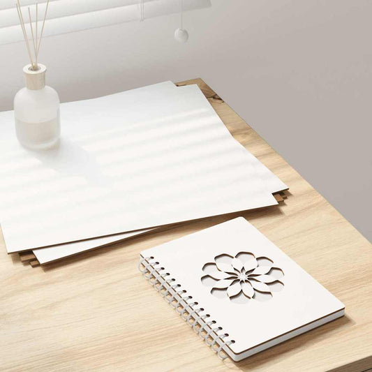 Decorpanelen 12 pcs Wit 30 x 30 x 0,27 cm Bewerkt hout is nu te koop bij PeponiXL, paradijselijk wonen!
