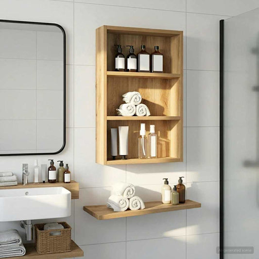 Badkamer wandkast Ambachtelijk eiken 40 x 10 x 60,5 cm is nu te koop bij PeponiXL, paradijselijk wonen!