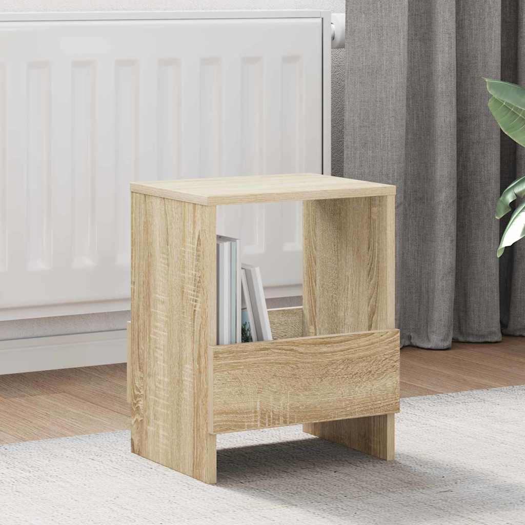 Tijdschrift Rek Sonoma Eiken 35 x 30 x 45 cm is nu te koop bij PeponiXL, paradijselijk wonen!