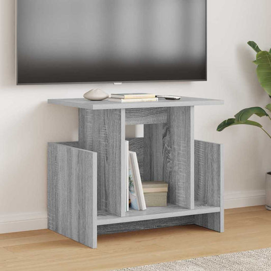 TV-standaard Grijs Sonoma 50 x 35 x 45 cm Bewerkt hout is nu te koop bij PeponiXL, paradijselijk wonen!