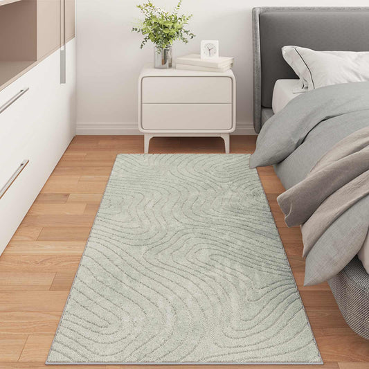Vloerkleden Rechthoekig PALMERAS Groen 80 x 200 cm Polyester is nu te koop bij PeponiXL, paradijselijk wonen!