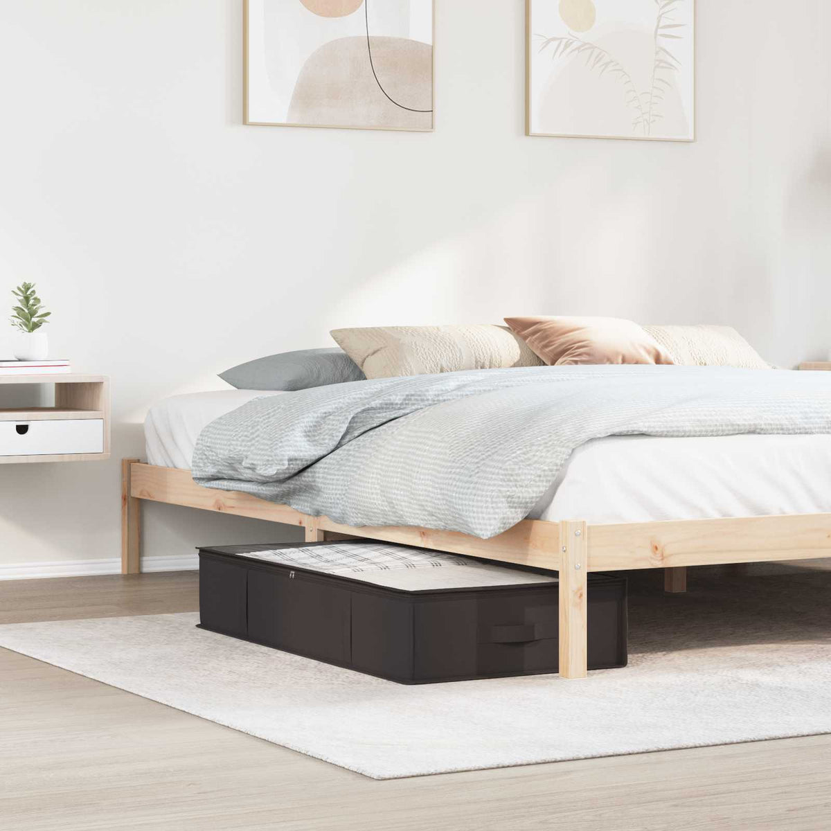 Opbergdoos met transparant bovenraam 6 pcs Antracietkleurig is nu te koop bij PeponiXL, paradijselijk wonen!