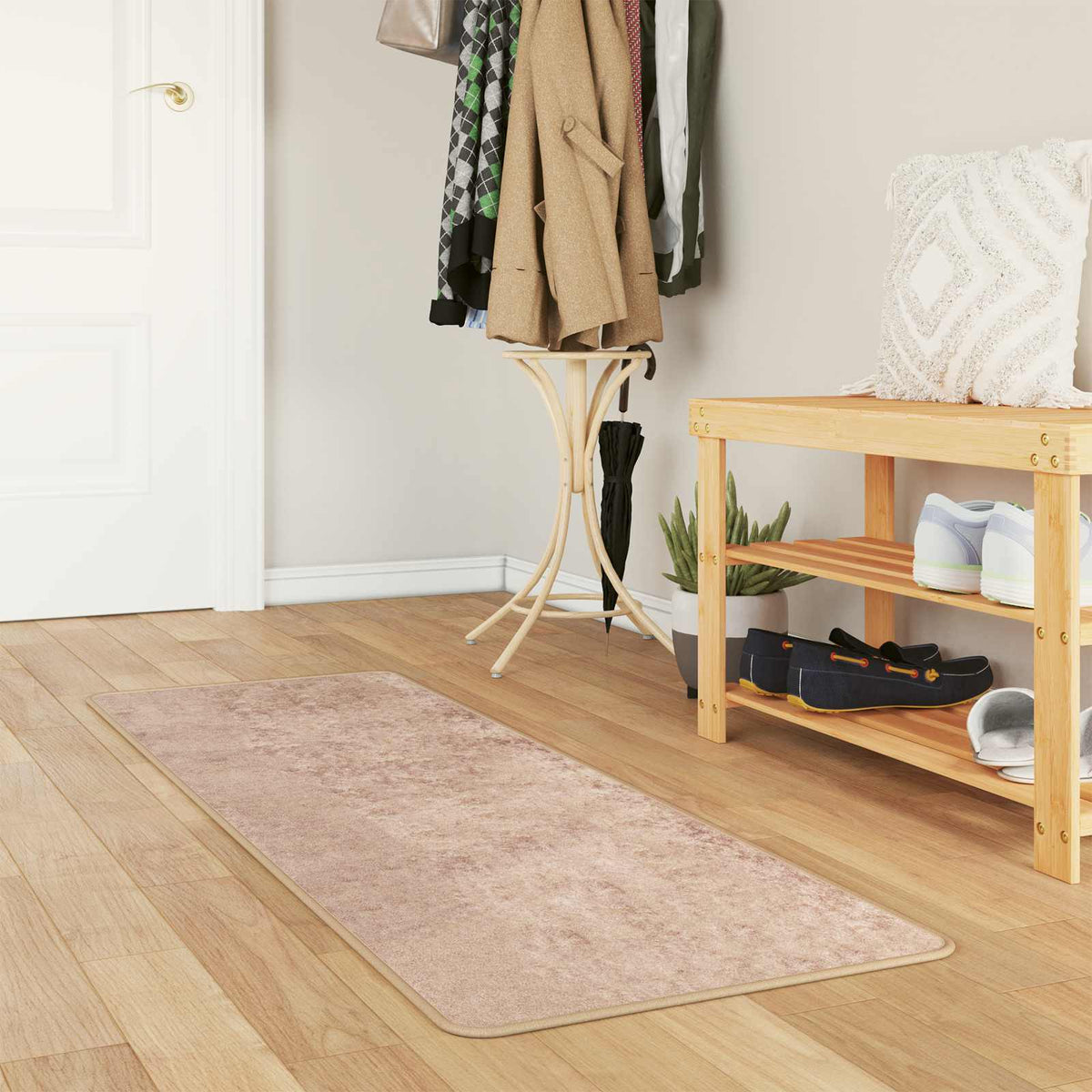 Vloerkleedloper MARSA Zand 50 x 150 cm Polyester en PVC is nu te koop bij PeponiXL, paradijselijk wonen!