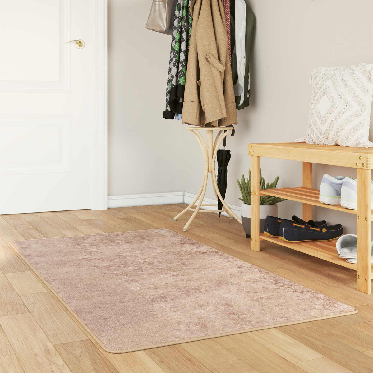 Vloerkleedloper MARSA Zand 80 x 100 cm Polyester en PVC is nu te koop bij PeponiXL, paradijselijk wonen!