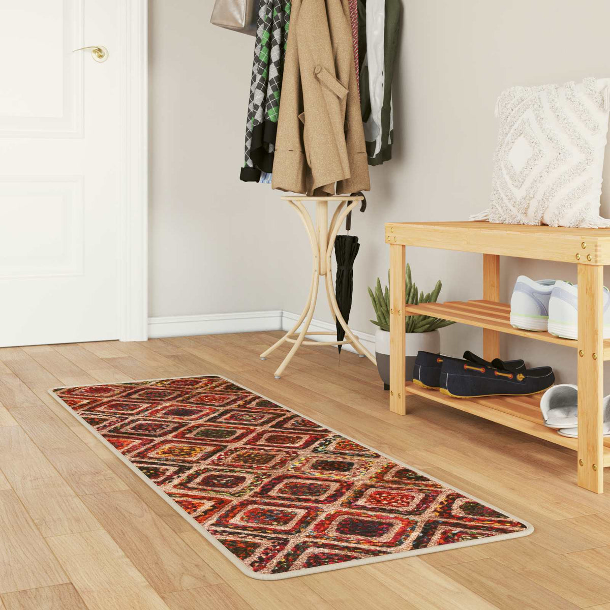 Vloerkleedloper MARSA Multikleur 50 x 100 cm Polyester en PVC is nu te koop bij PeponiXL, paradijselijk wonen!