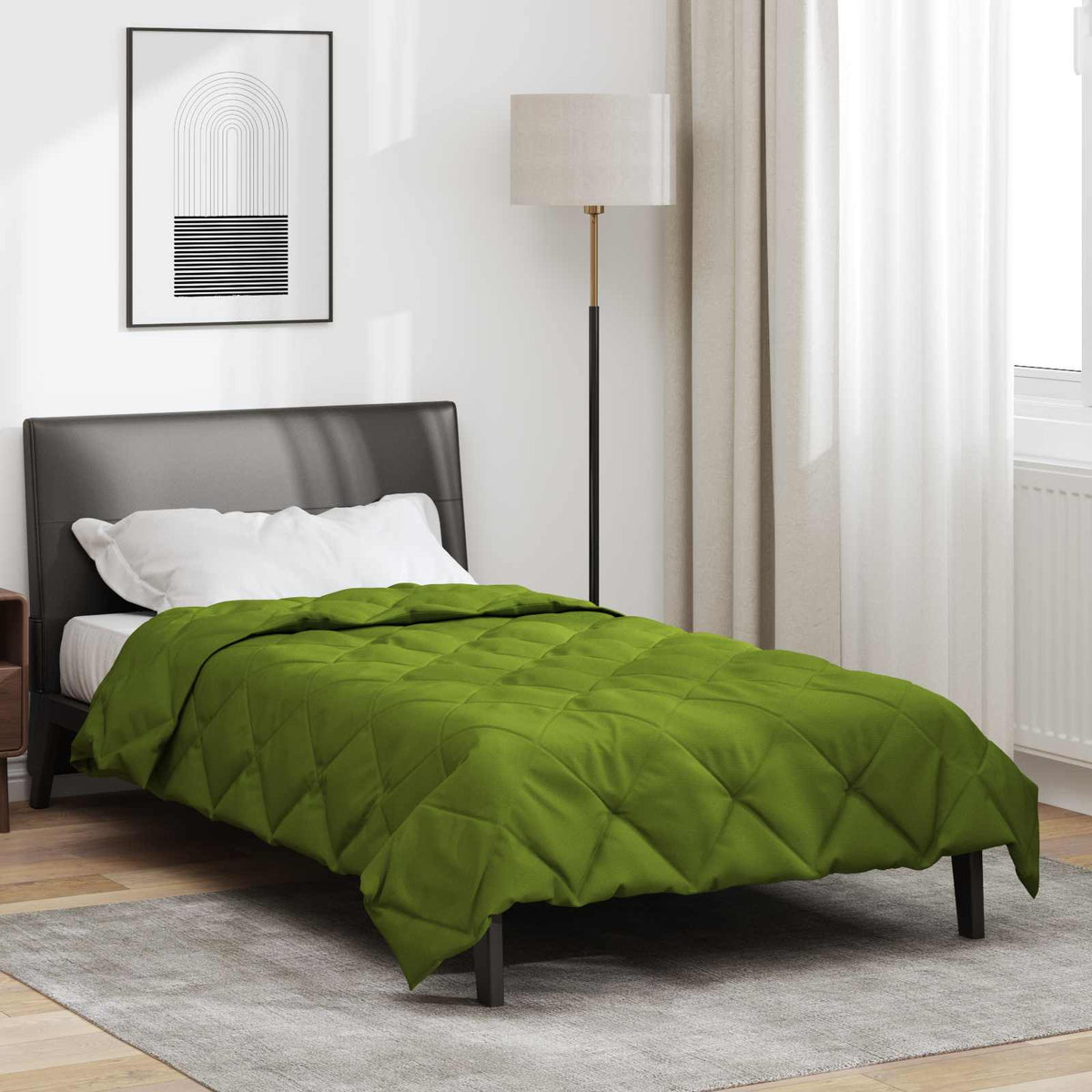 Zomerdekbed Groen 200 x 135 cm Microfiber is nu te koop bij PeponiXL, paradijselijk wonen!