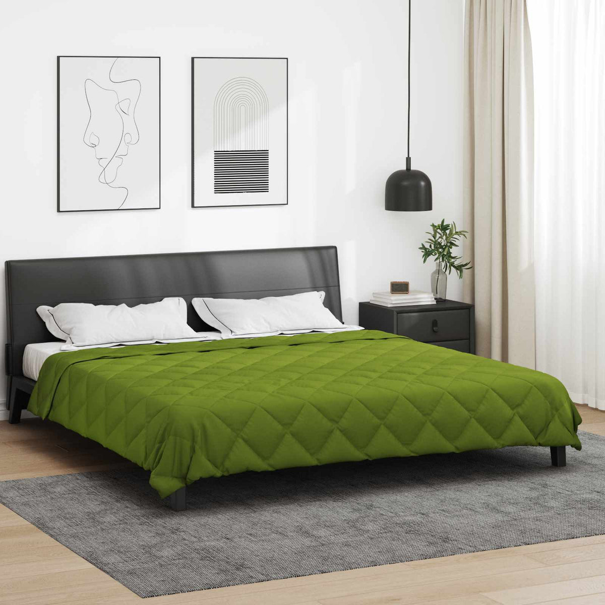 Vol jaar dekbed Groen 220 x 240 cm Microfiber is nu te koop bij PeponiXL, paradijselijk wonen!