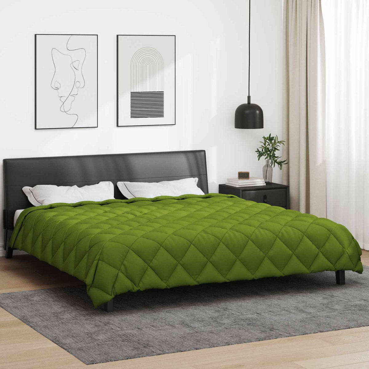Winter Dekbed Groen 220 x 240 cm Microfiber is nu te koop bij PeponiXL, paradijselijk wonen!