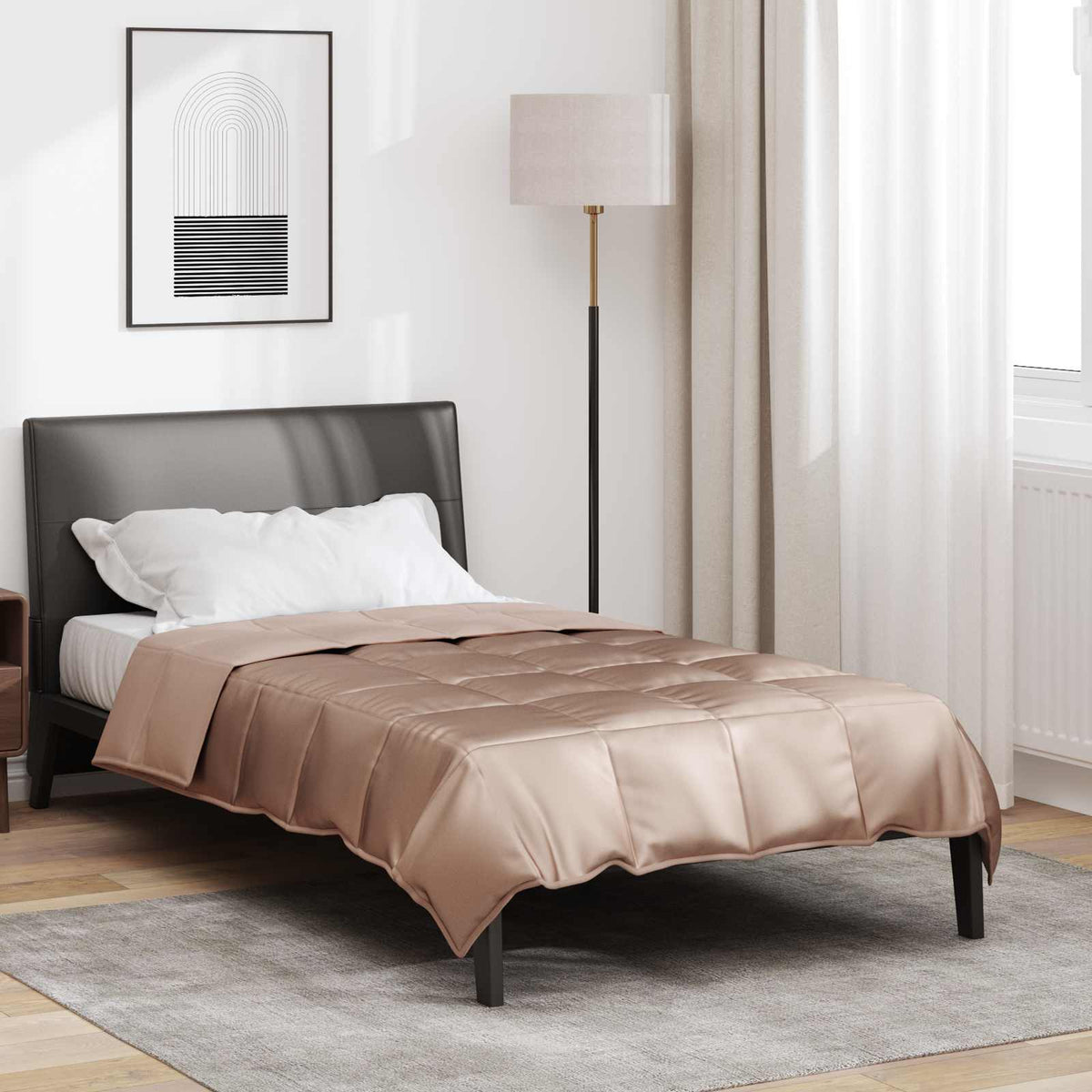 Vol jaar dekbed Goud 140 x 200 cm Satijn en Microfiber is nu te koop bij PeponiXL, paradijselijk wonen!