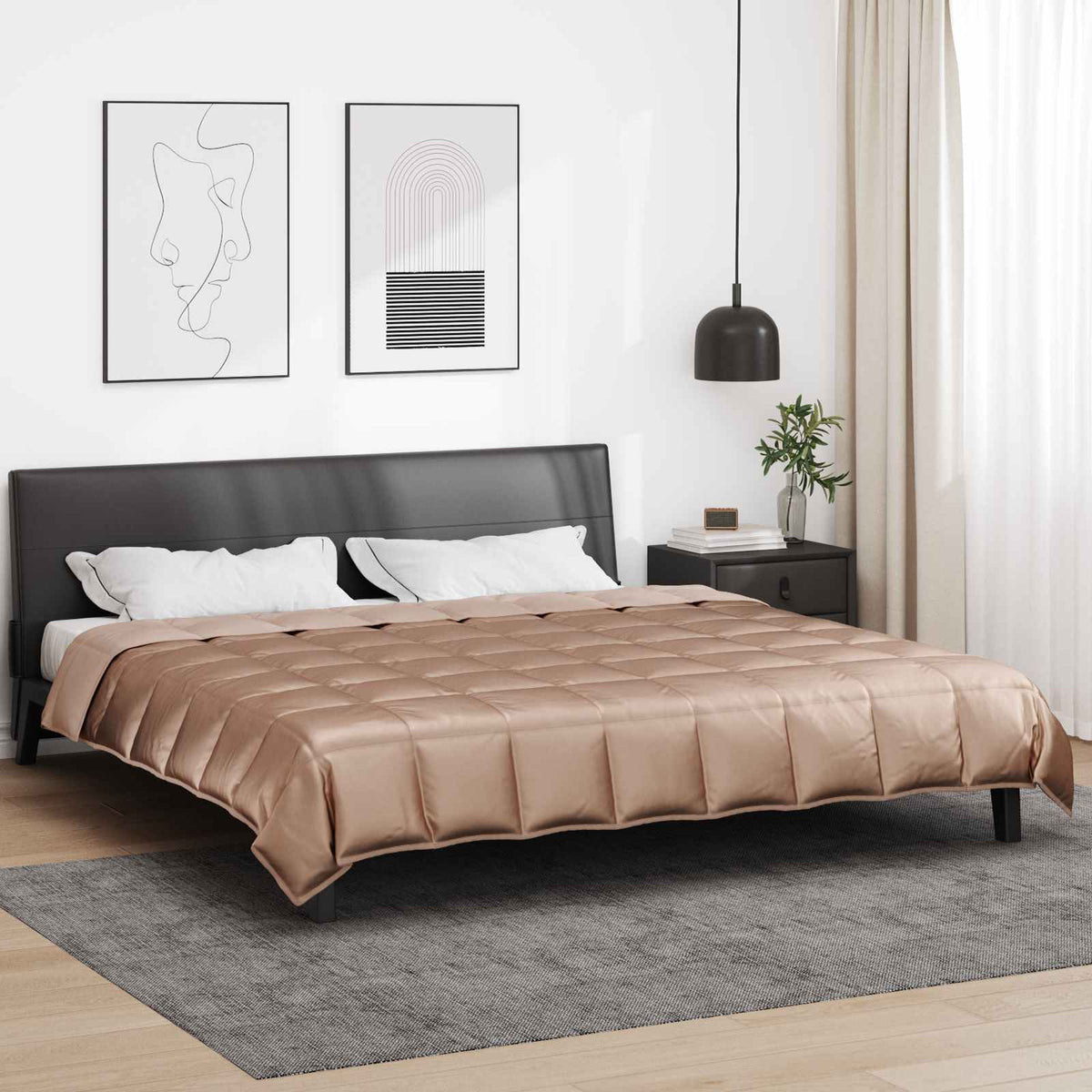 Vol jaar dekbed Goud 200 x 200 cm Satijn en Microfiber is nu te koop bij PeponiXL, paradijselijk wonen!