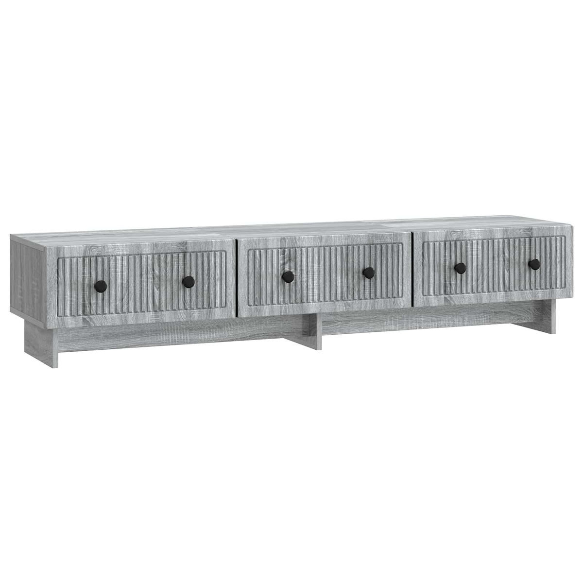TV-kast met lade Grijs sonoma 147 x 34,5 x 30 cm Bewerkt hout is nu te koop bij PeponiXL, paradijselijk wonen!