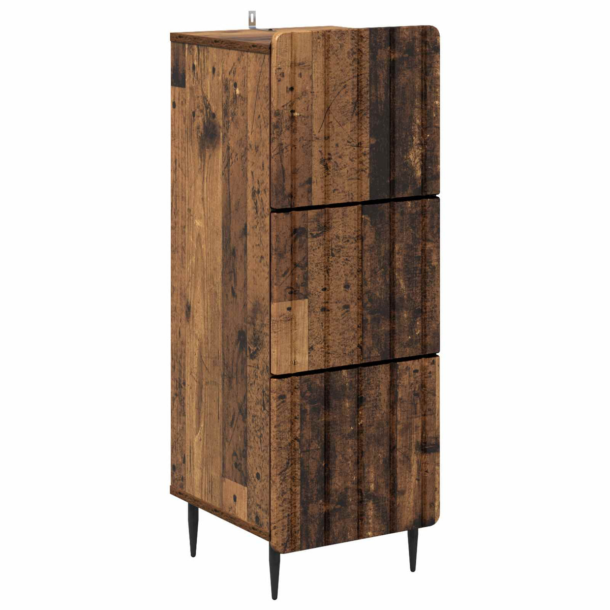 Ladenkast Oud hout 33 x 34,5 x 92 cm Bewerkt hout is nu te koop bij PeponiXL, paradijselijk wonen!