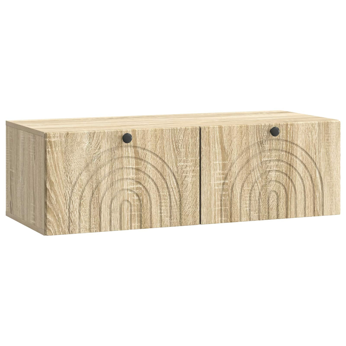 Wandbeugel TV-kast Sonoma Eiken 98 x 41 x 30 cm Bewerkt hout is nu te koop bij PeponiXL, paradijselijk wonen!