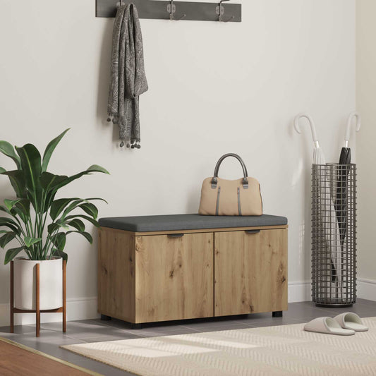 Halbank Artisan Eik 80 x 38 x 46 cm is nu te koop bij PeponiXL, paradijselijk wonen!
