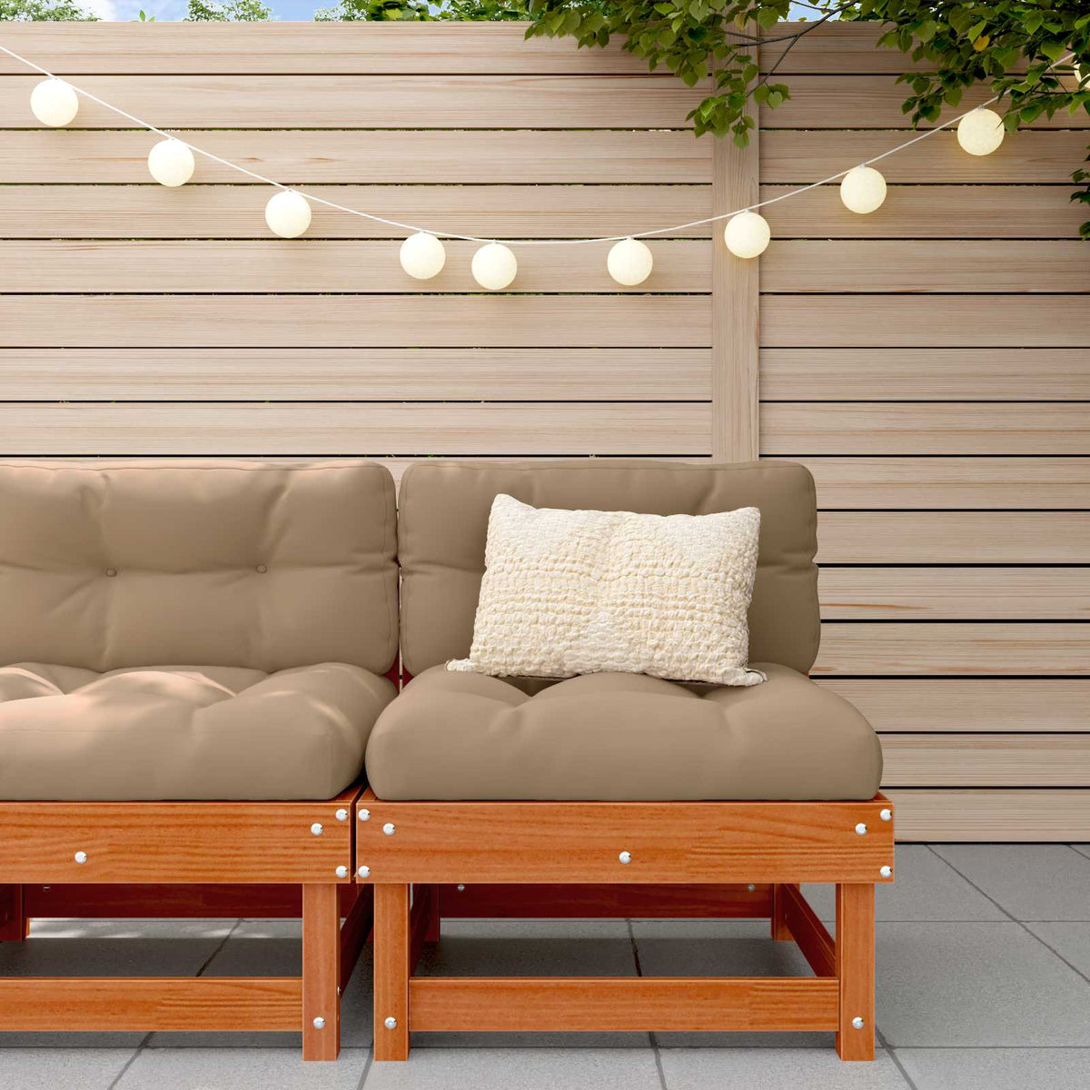 Tuin Midden Sofa Massief grenenhout Wasbruin 61 x 60,5 x 62 cm is nu te koop bij PeponiXL, paradijselijk wonen!