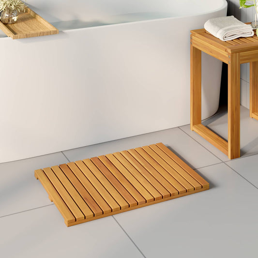 Badmat Effen Bruin 60 x 40 cm Hout is nu te koop bij PeponiXL, paradijselijk wonen!