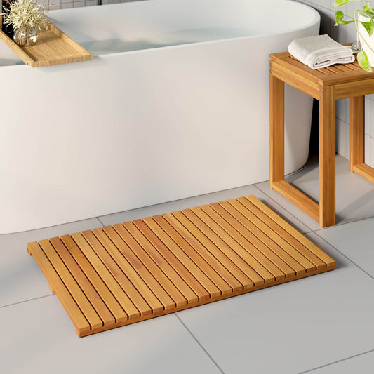 Badmat Effen Bruin 80 x 50 cm Hout is nu te koop bij PeponiXL, paradijselijk wonen!