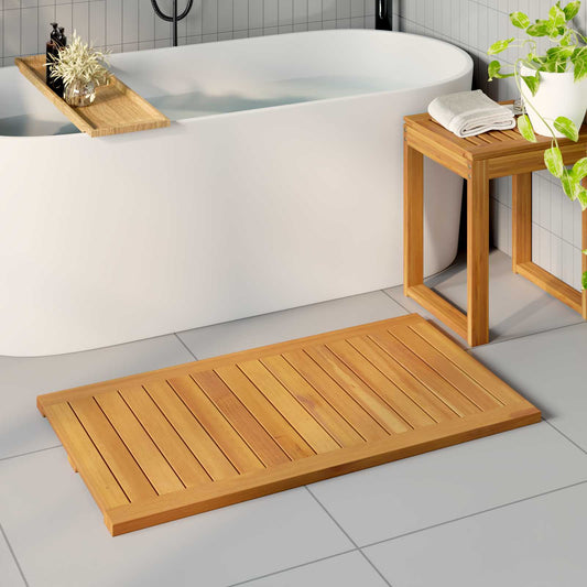 Badmat Effen Bruin 100 x 55 cm Hout is nu te koop bij PeponiXL, paradijselijk wonen!