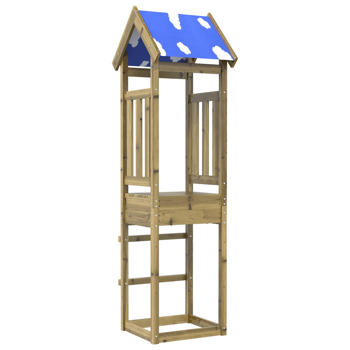 Speeltoren Bruin Massief geïmpregneerd hout is nu te koop bij PeponiXL, paradijselijk wonen!