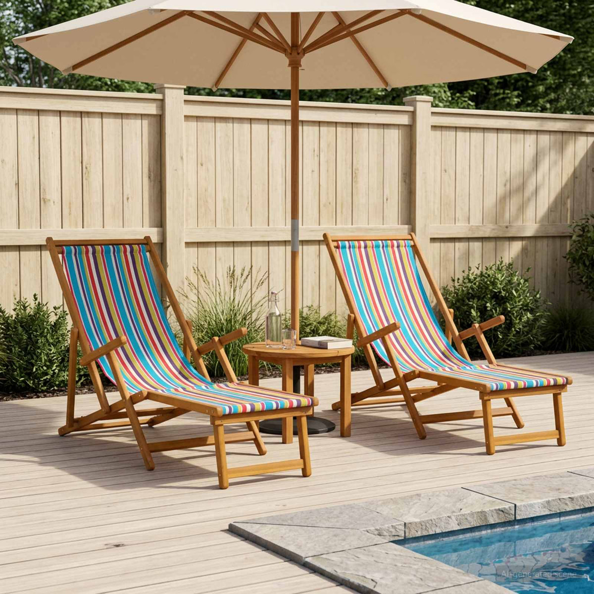 Opvouwbare zonnebed 2 pcs 3 Positie Massief Eucalyptus Hout is nu te koop bij PeponiXL, paradijselijk wonen!