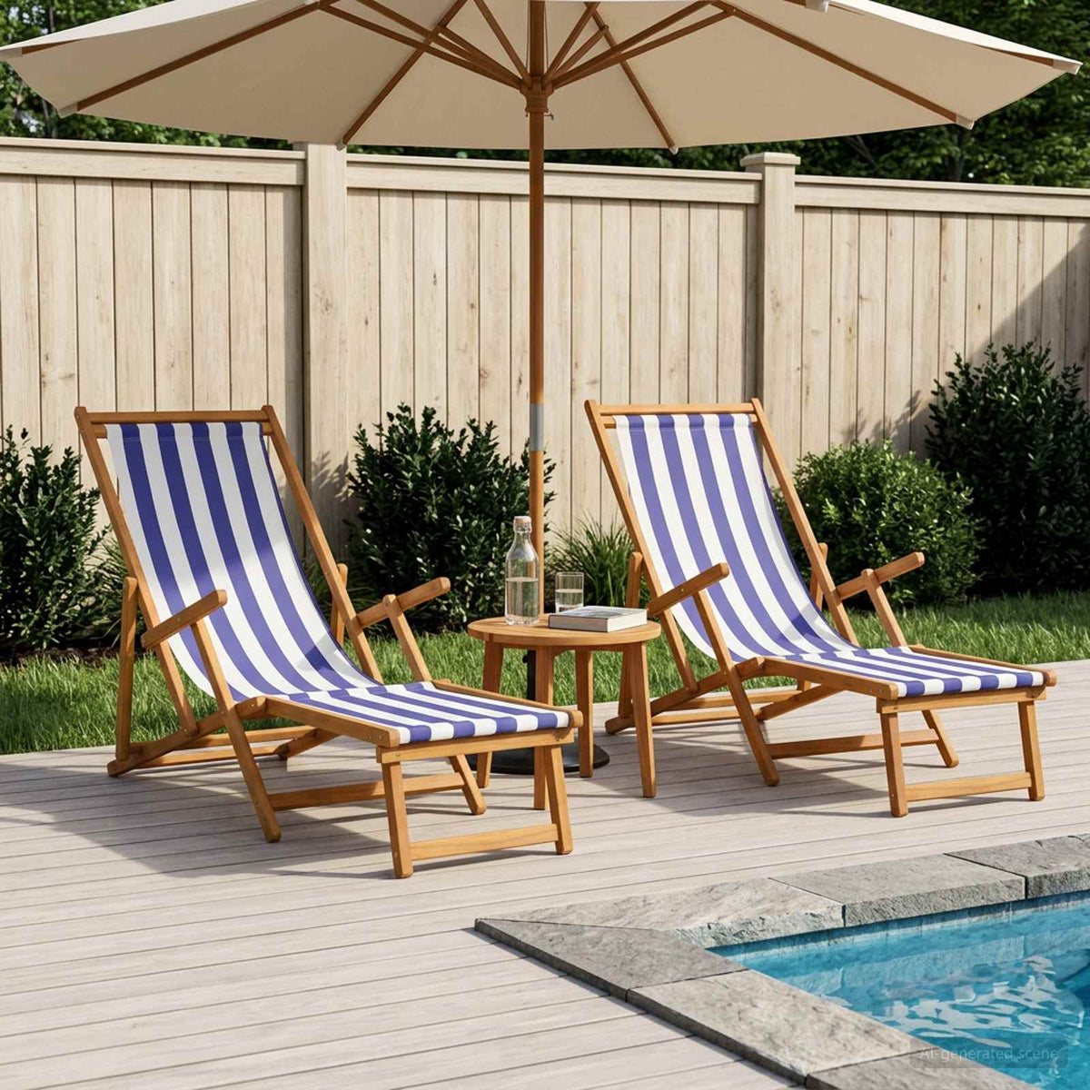 Opvouwbare zonnebed 2 pcs 3 Positie Massief Eucalyptus Hout is nu te koop bij PeponiXL, paradijselijk wonen!