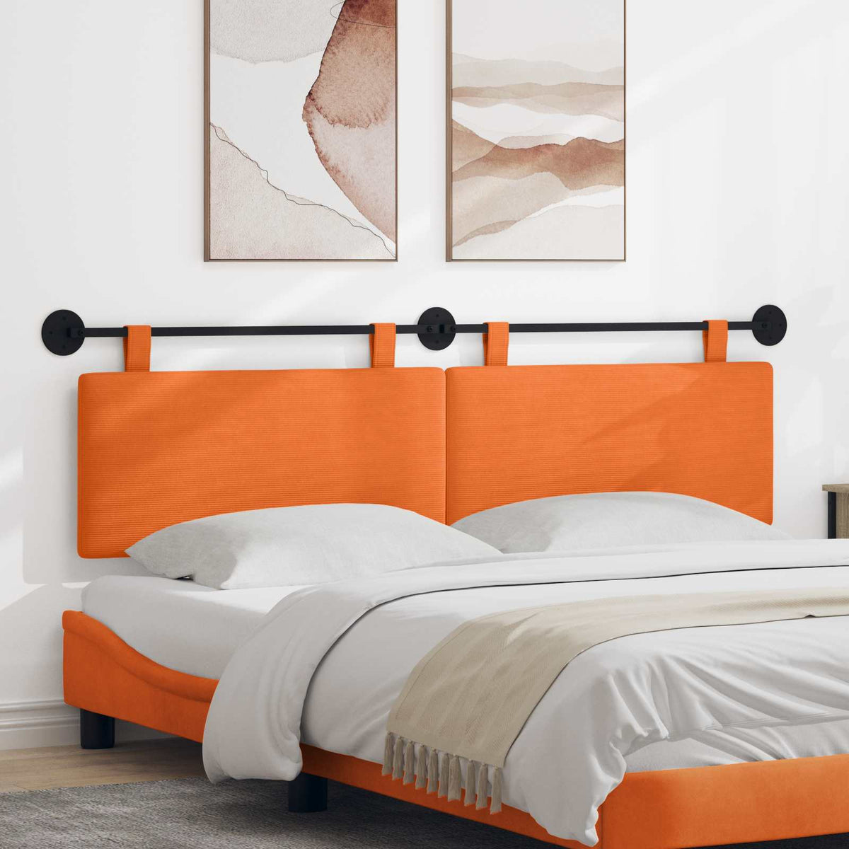 Hangend hoofdbord Katoen Stof is nu te koop bij PeponiXL, paradijselijk wonen!