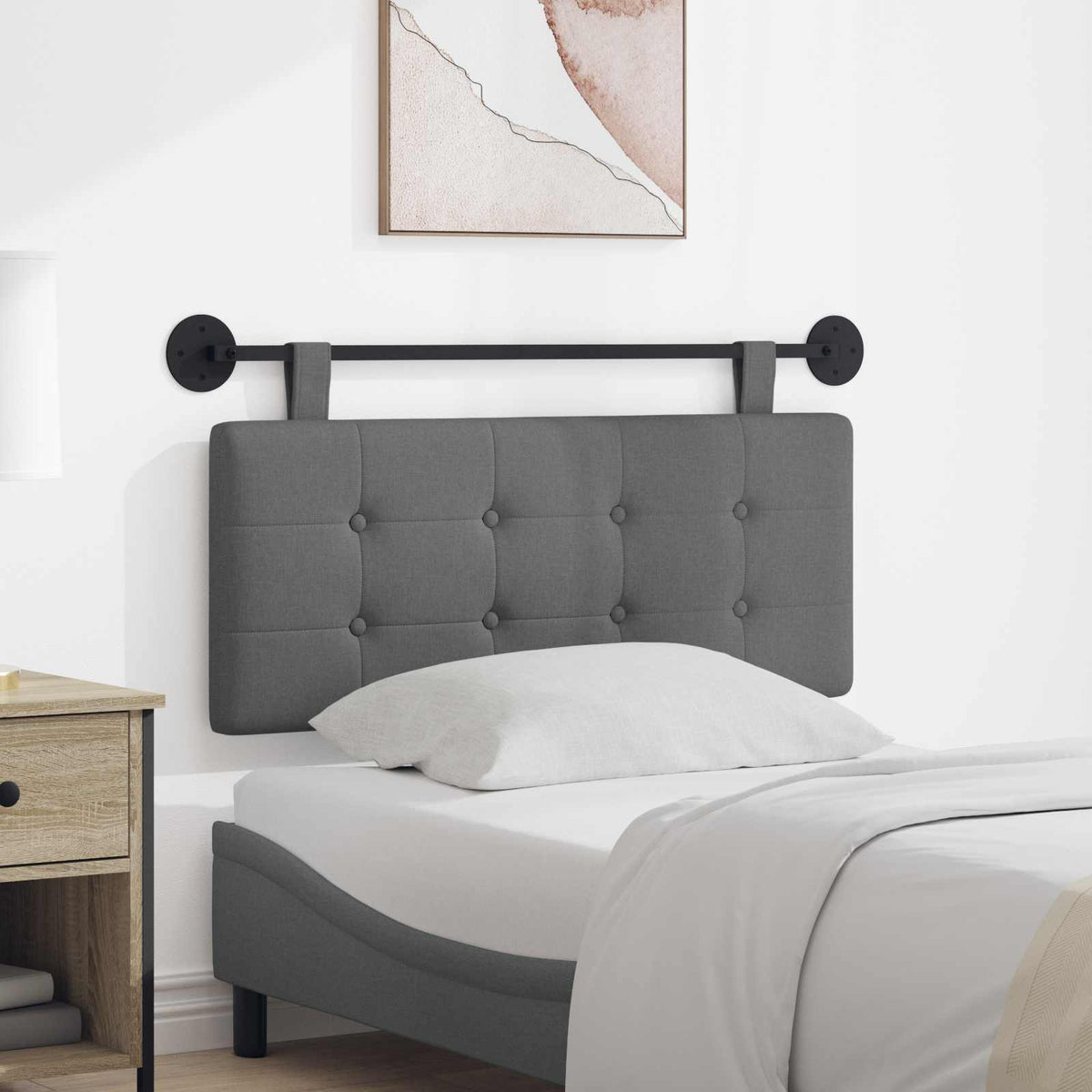 Hangend hoofdbord Stof is nu te koop bij PeponiXL, paradijselijk wonen!