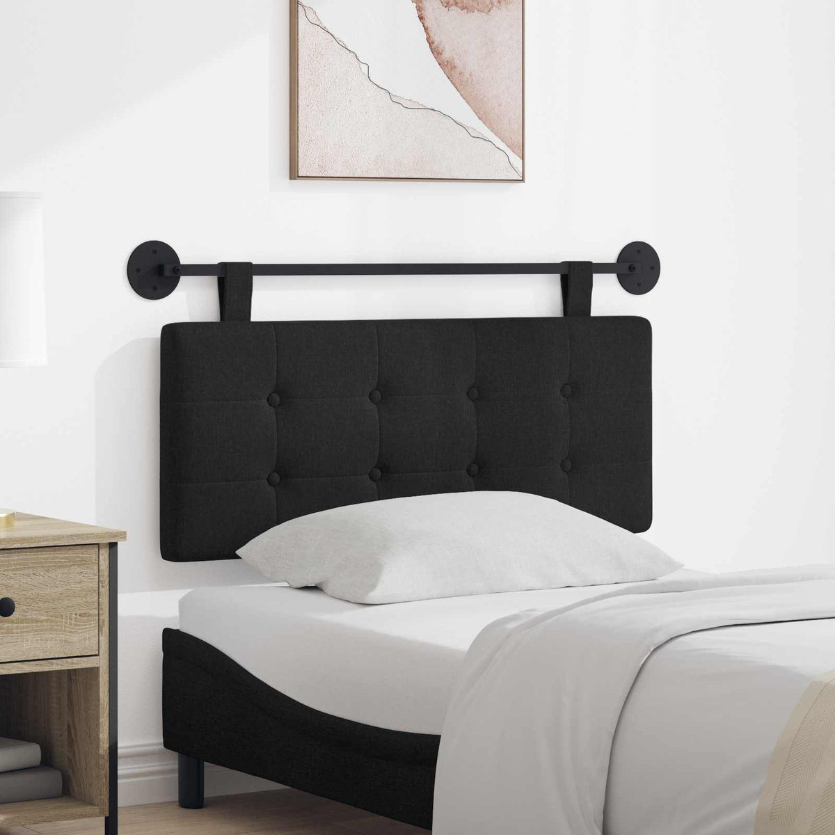 Hangend hoofdbord Stof is nu te koop bij PeponiXL, paradijselijk wonen!
