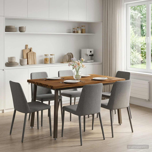 120 x 90 x 75 cm Massief Acaciahout Natuurlijk en Koffie is nu te koop bij PeponiXL, paradijselijk wonen!