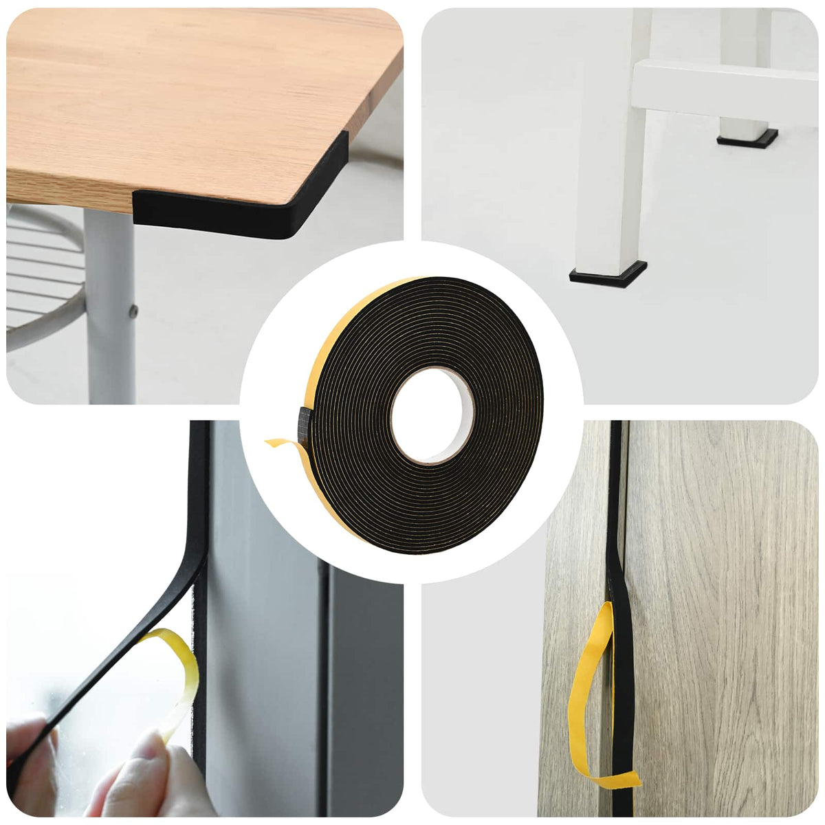 Zelfklevende schuimtape Zwart 20mm x 10m CR Schuim is nu te koop bij PeponiXL, paradijselijk wonen!