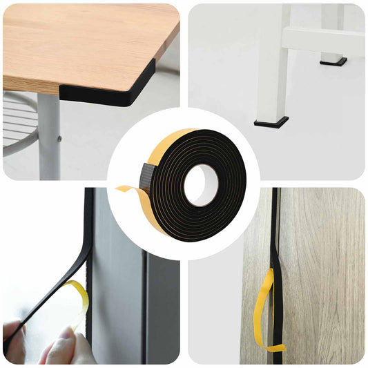 Zelfklevende schuimtape 20 pcs Zwart 30mm x 5m CR Schuim is nu te koop bij PeponiXL, paradijselijk wonen!
