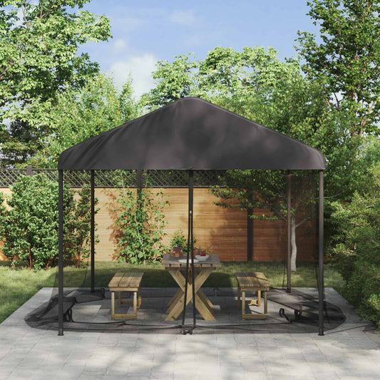 Muggennet voor het prieel 220 mesh Zwart 4,5 x 3 x 2 m is nu te koop bij PeponiXL, paradijselijk wonen!