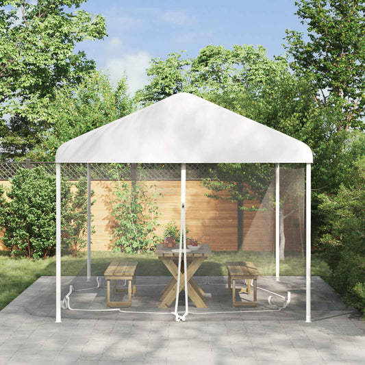 Muggennet voor het prieel 220 mesh Wit 3,6 x 3,6 x 2 cm is nu te koop bij PeponiXL, paradijselijk wonen!